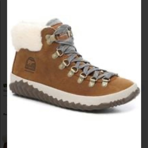 Sorel Out N About Plus Conquest boot Elk size 10 NWT - Picture 1 of 16